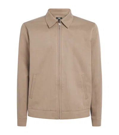 Paige Cotton-blend Renehen Jacket In Brown