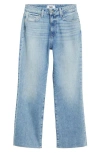 Paige Courtney Flare Raw Hem Jeans In La Rambla