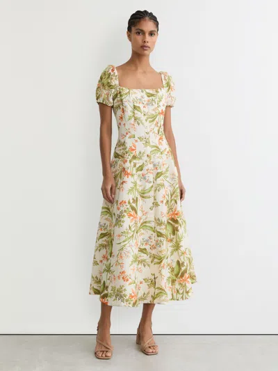 Paige Cream Print Lindi Dress