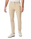 Paige Cotton Danford Straight Chinos In Nude