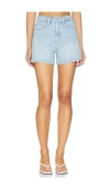 Paige Dani Short Finished Hem In Blue