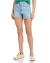 Paige Dani Short Finished Hem In Blue