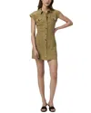Paige Dekalb Mini Dress In Dusty Fern In Brown