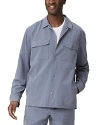 Paige Delman Shirt Jacket In Ink Pot