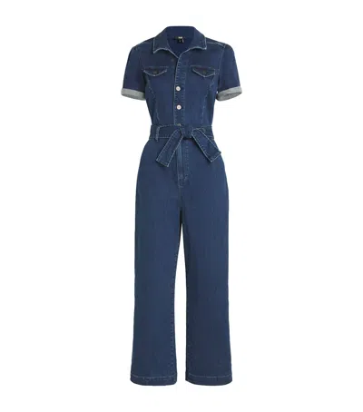PAIGE DENIM ANESSA UTILITY JUMPSUIT