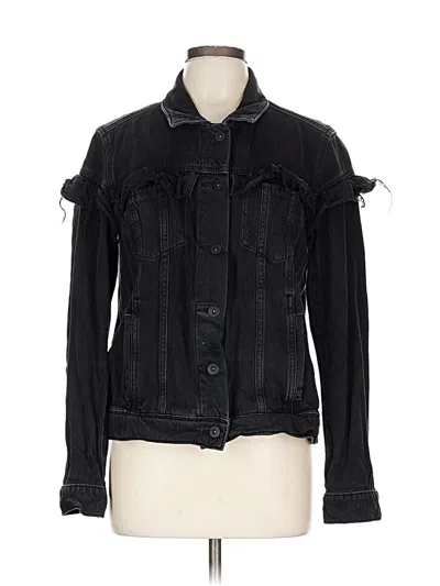 Pre-owned Paige Denim Jacket In Black