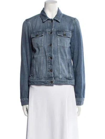 Pre-owned Paige Denim Jacket In Blue