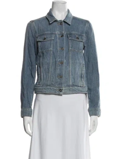 Pre-owned Paige Denim Jacket In Blue