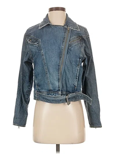 Pre-owned Paige Denim Jacket In Blue