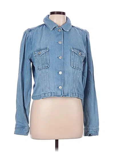Pre-owned Paige Denim Jacket In Blue