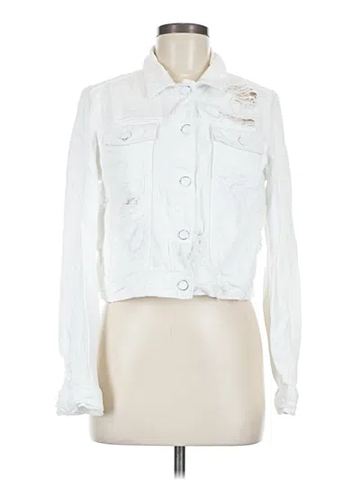 Pre-owned Paige Denim Jacket In White