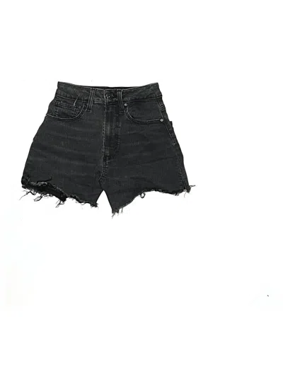 Pre-owned Paige Denim Shorts In Black