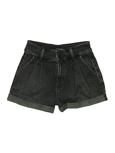 Pre-owned Paige Denim Shorts In Black