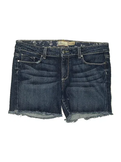 Pre-owned Paige Denim Shorts In Blue