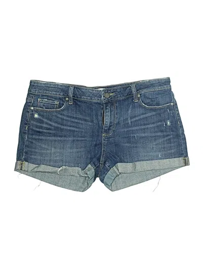 Pre-owned Paige Denim Shorts In Blue