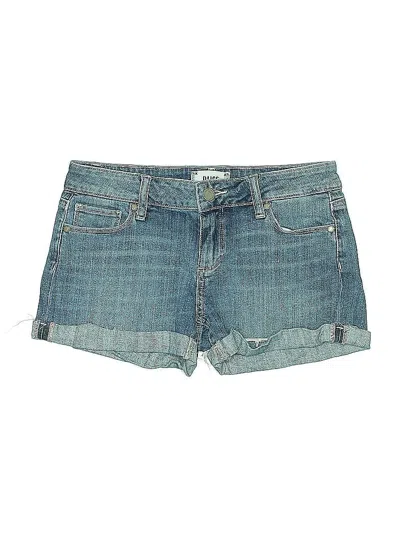 Pre-owned Paige Denim Shorts In Blue