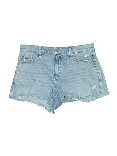 Pre-owned Paige Denim Shorts In Blue