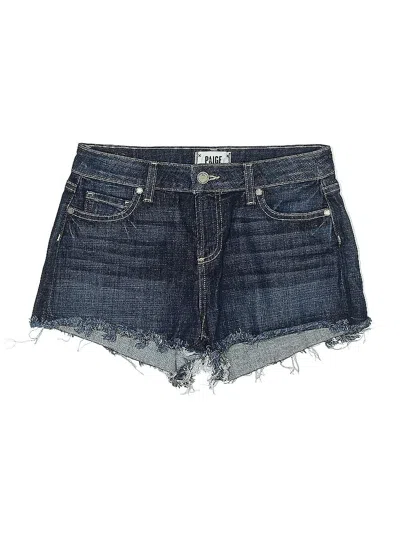 Pre-owned Paige Denim Shorts In Blue