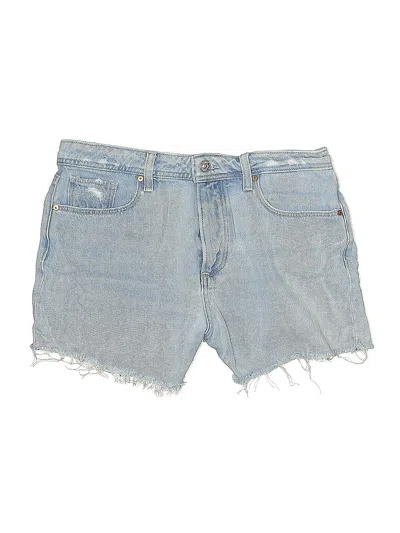Pre-owned Paige Denim Shorts In Blue