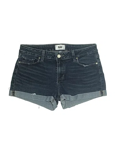 Pre-owned Paige Denim Shorts In Blue