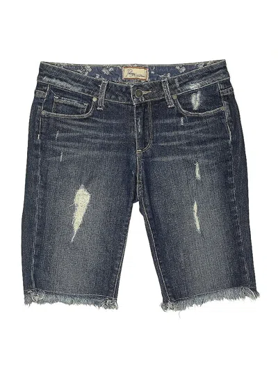 Pre-owned Paige Denim Shorts In Blue