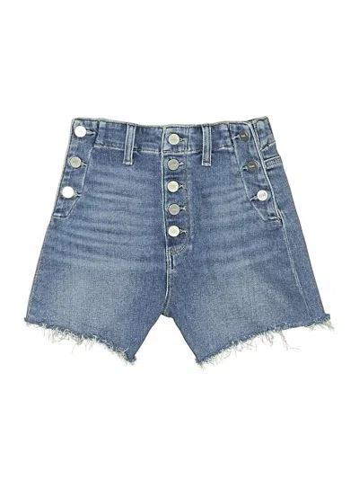 Pre-owned Paige Denim Shorts In Blue