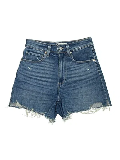 Pre-owned Paige Denim Shorts In Blue