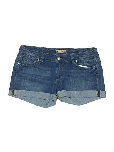 Pre-owned Paige Denim Shorts In Blue