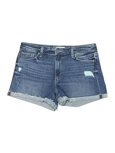 Pre-owned Paige Denim Shorts In Blue