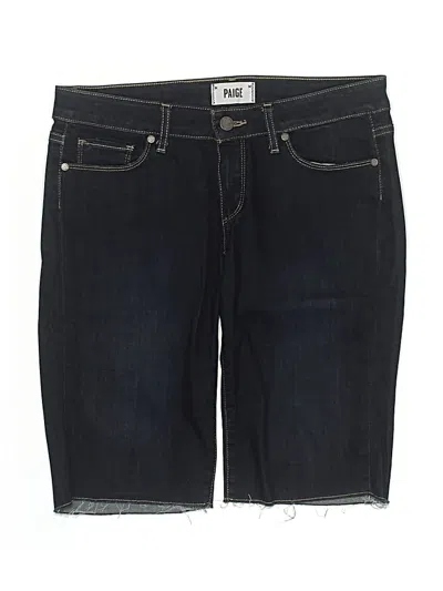 Pre-owned Paige Denim Shorts In Blue