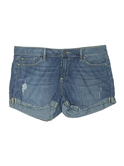 Pre-owned Paige Denim Shorts In Blue