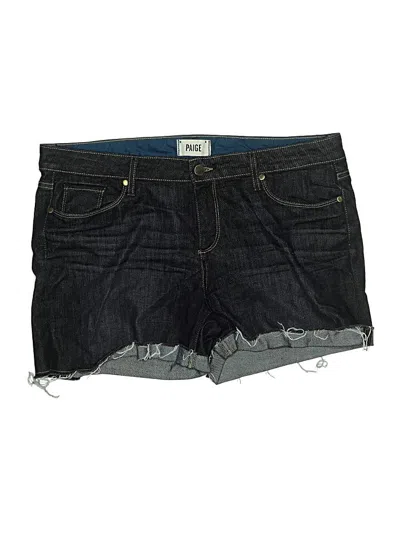 Pre-owned Paige Denim Shorts In Blue