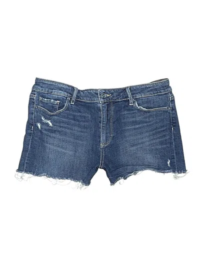 Pre-owned Paige Denim Shorts In Blue