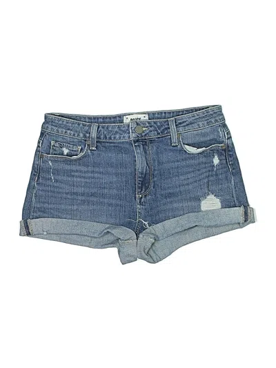 Pre-owned Paige Denim Shorts In Blue