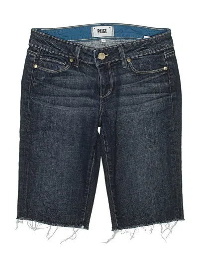 Pre-owned Paige Denim Shorts In Blue