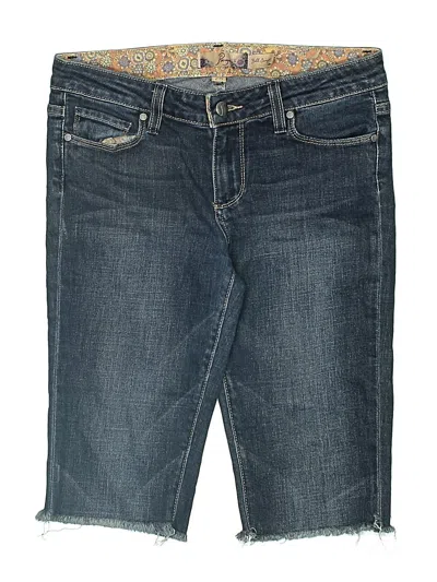 Pre-owned Paige Denim Shorts In Blue