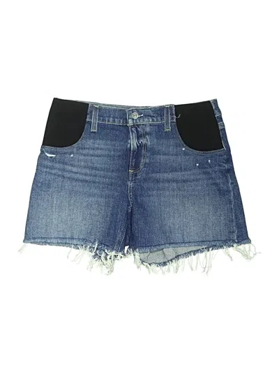 Pre-owned Paige Denim Shorts In Blue