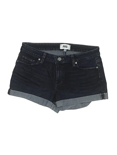 Pre-owned Paige Denim Shorts In Blue