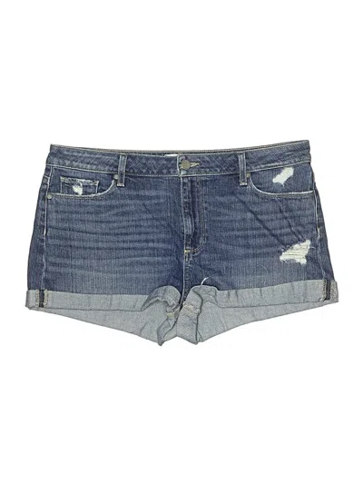 Pre-owned Paige Denim Shorts In Blue
