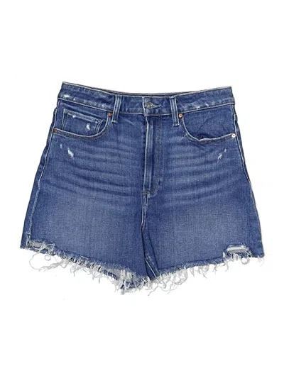 Pre-owned Paige Denim Shorts In Blue