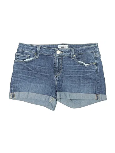 Pre-owned Paige Denim Shorts In Blue