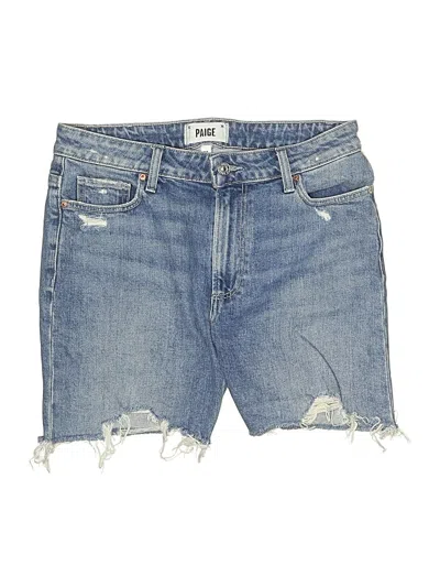 Pre-owned Paige Denim Shorts In Blue