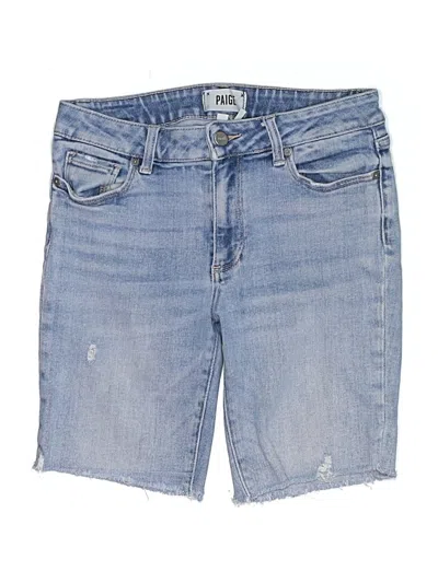 Pre-owned Paige Denim Shorts In Blue
