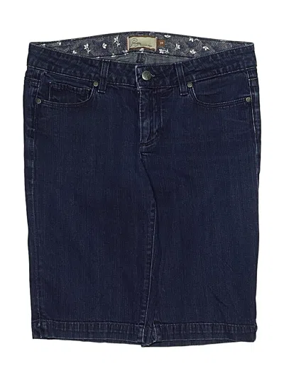 Pre-owned Paige Denim Shorts In Blue