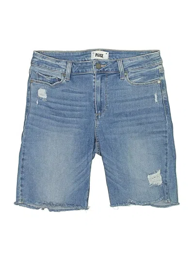 Pre-owned Paige Denim Shorts In Blue