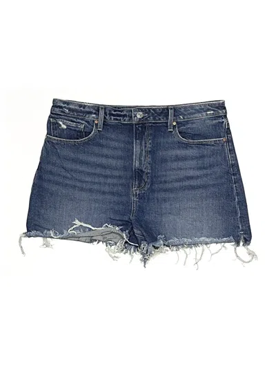 Pre-owned Paige Denim Shorts In Blue