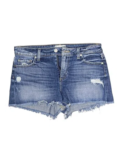 Pre-owned Paige Denim Shorts In Blue
