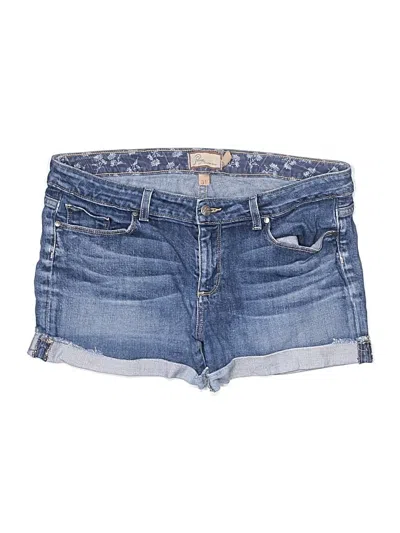Pre-owned Paige Denim Shorts In Blue