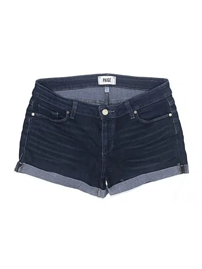 Pre-owned Paige Denim Shorts In Blue