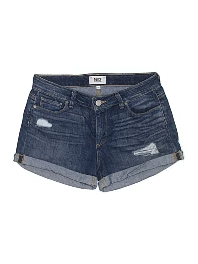 Pre-owned Paige Denim Shorts In Blue